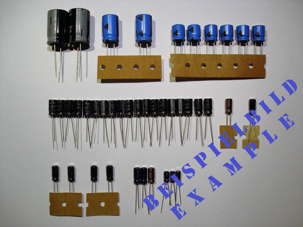 NAKAMICHI CDP-2 2E OMS20 Elektrolyt-Kondensator-Set QUALITÄT WÄHLBAR recap