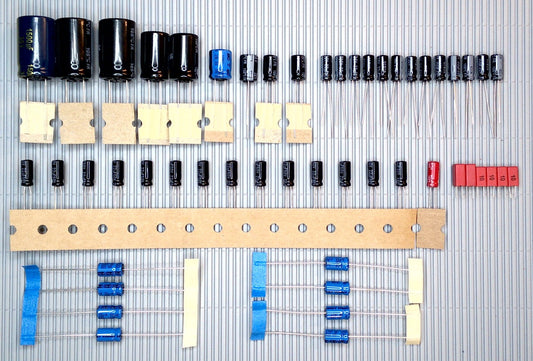 B&O Beogram CD X v1 Elektrolyt-Kondensator-Set komplett Panasonic recap repair